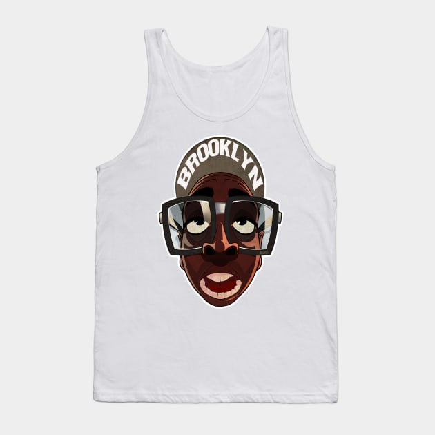 MARZ BK Tank Top by Dedos The Nomad